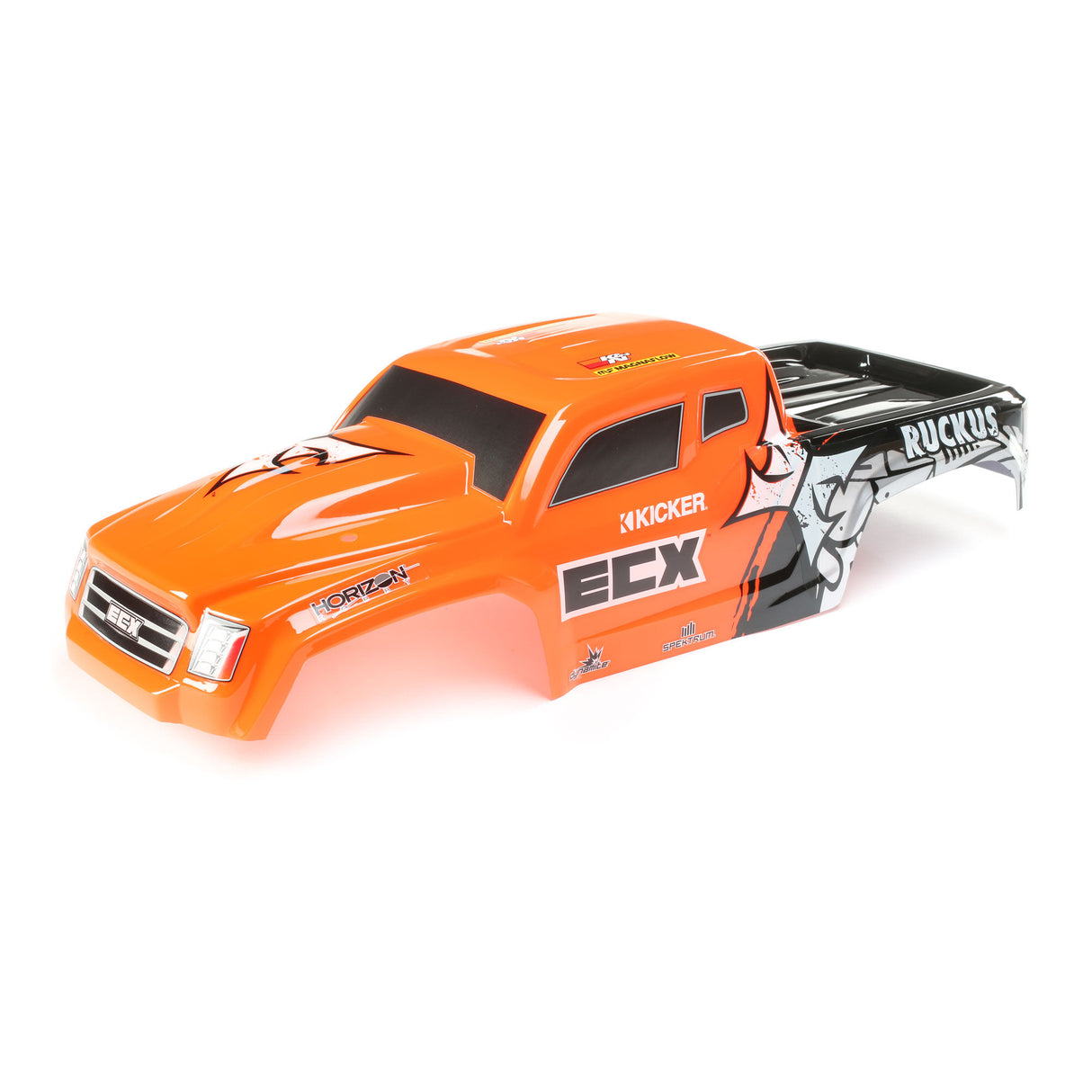 Body, Orange: 1:10 2wd Ruckus