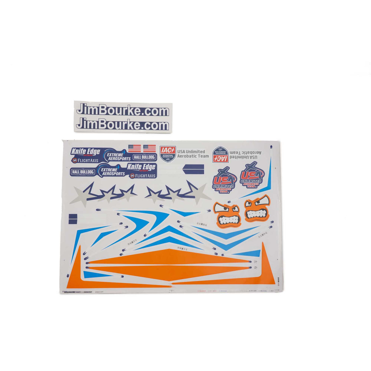 Decal Sheet; Extra 330 SC 1.3m