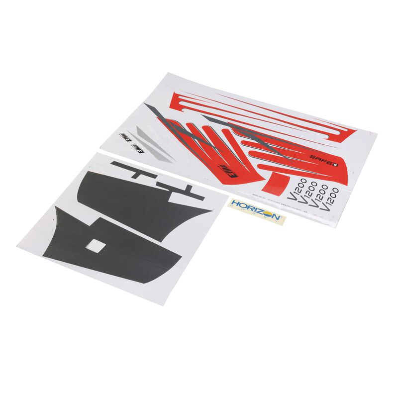 E-flite Decal Sheet: V1200 v2