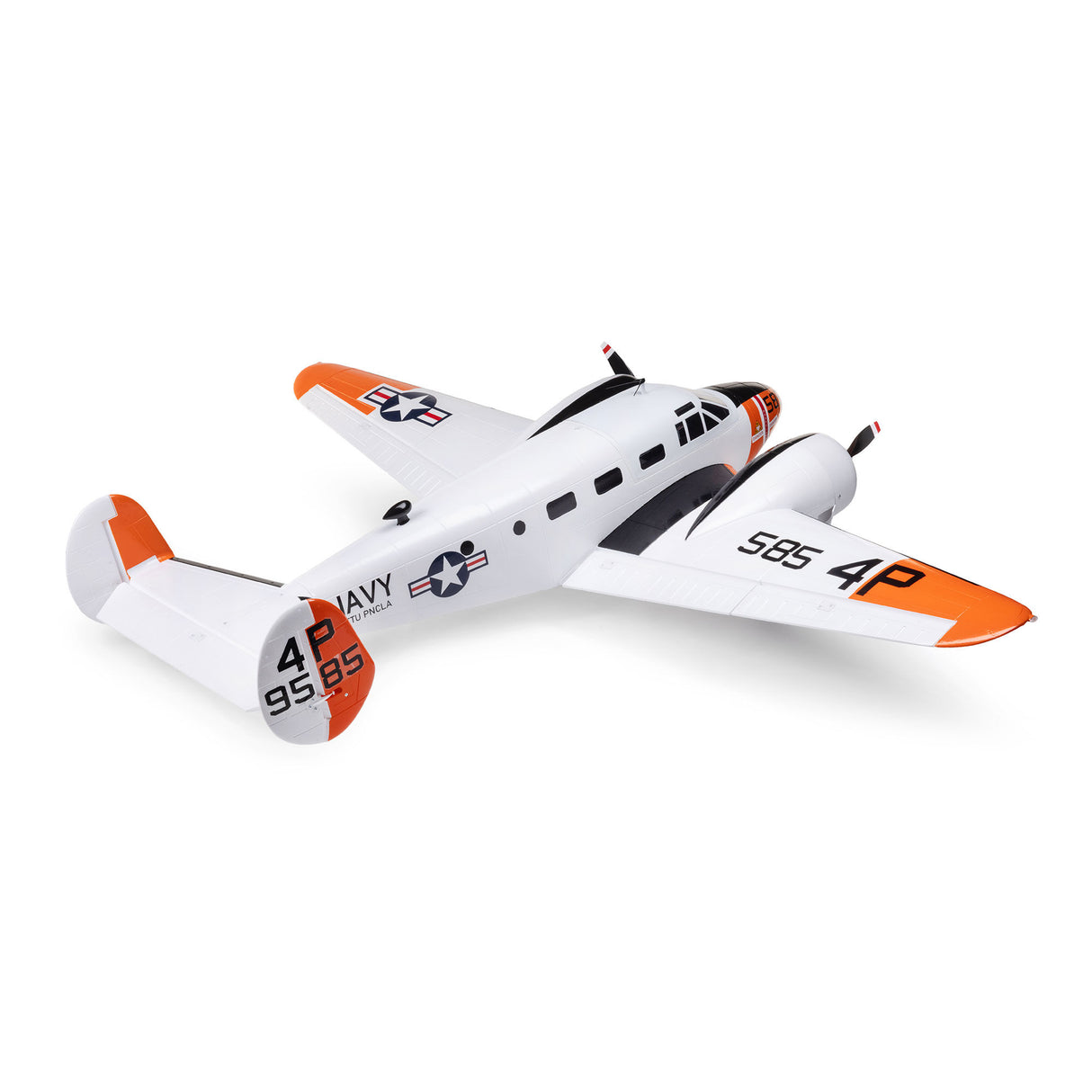 Beechcraft D18/RC-45J 1.5m BNF Basic with AS3X+ and SAFE