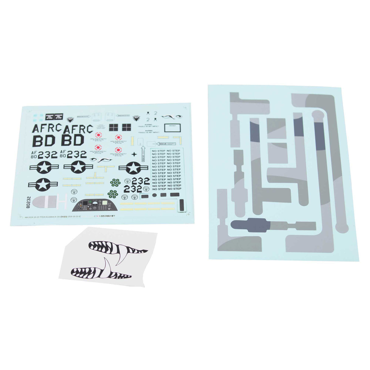 Decal Set: A-10 Thunderbolt II 64mm EDF-