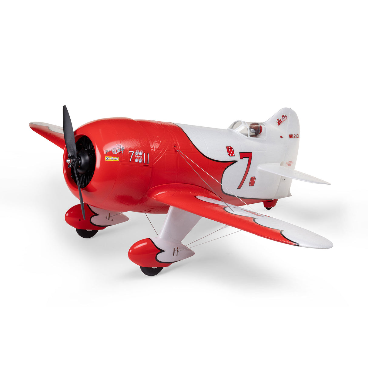 Gee Bee R-2 1.0m BNF Basic with AS3X+ and SAFE Select