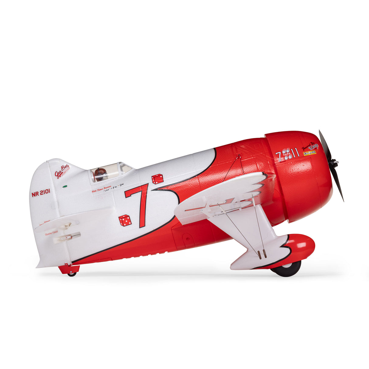 Gee Bee R-2 1.0m BNF Basic with AS3X+ and SAFE Select