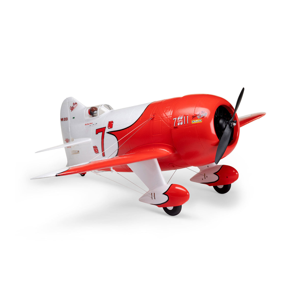 Gee Bee R-2 1.0m BNF Basic with AS3X+ and SAFE Select