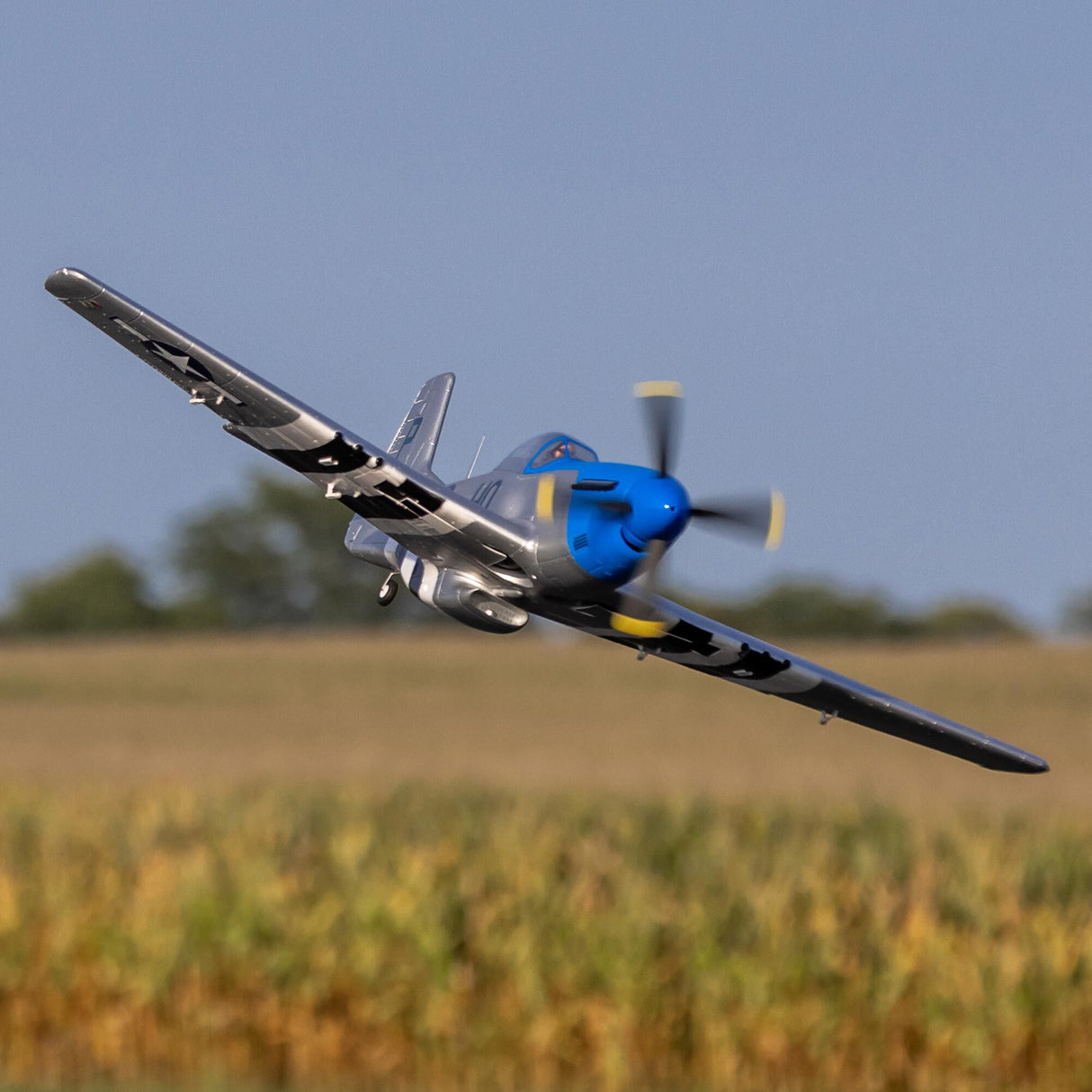 P-51D Mustang 1.2m with Smart BNF Basic-