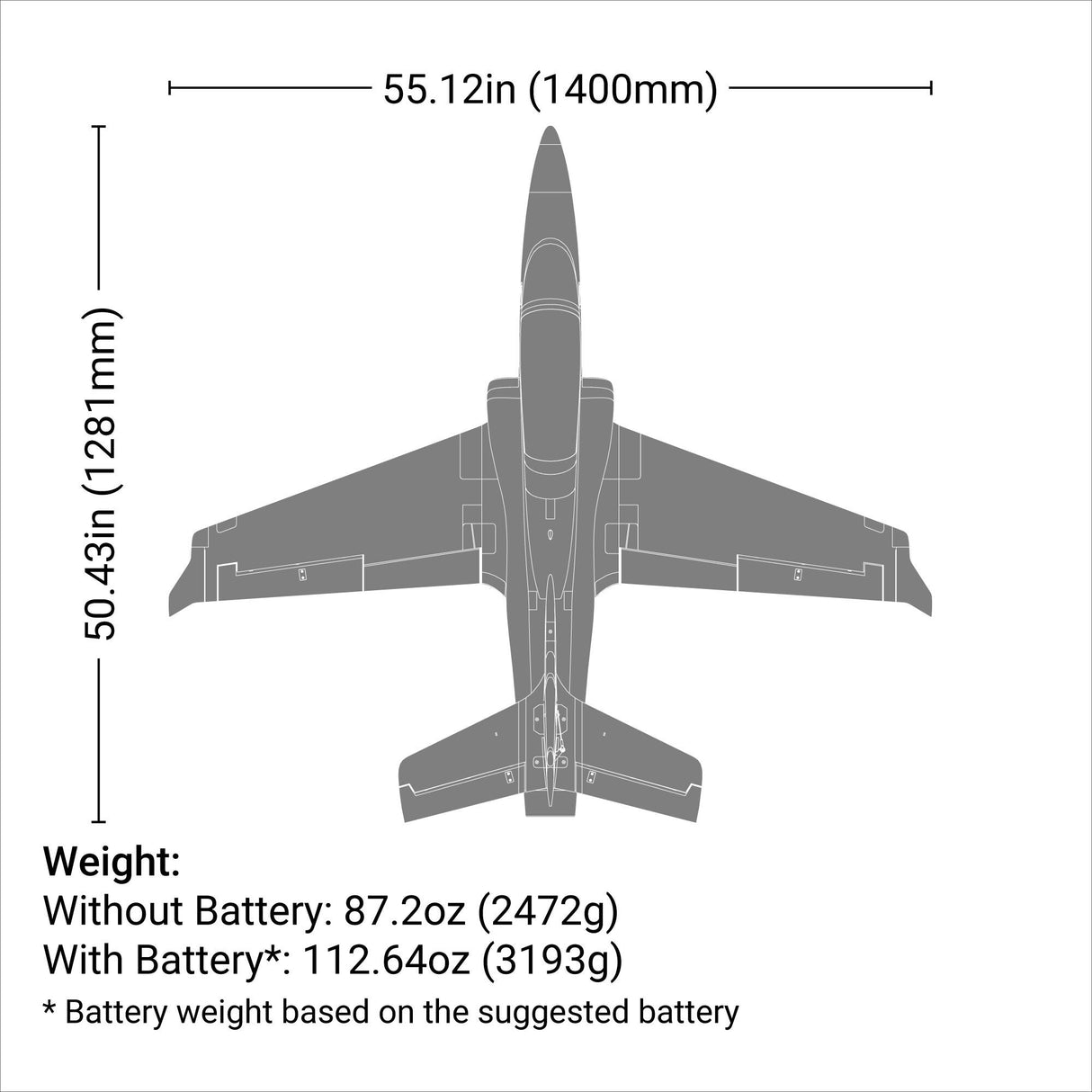Viper 90mm EDF Jet BNF Basic w/AS3X & SAFE Select-