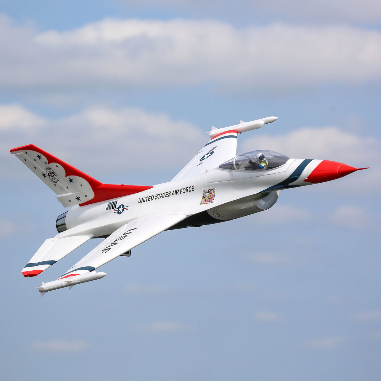 F-16 Thunderbirds 70mm EDF Jet BNF Basic-