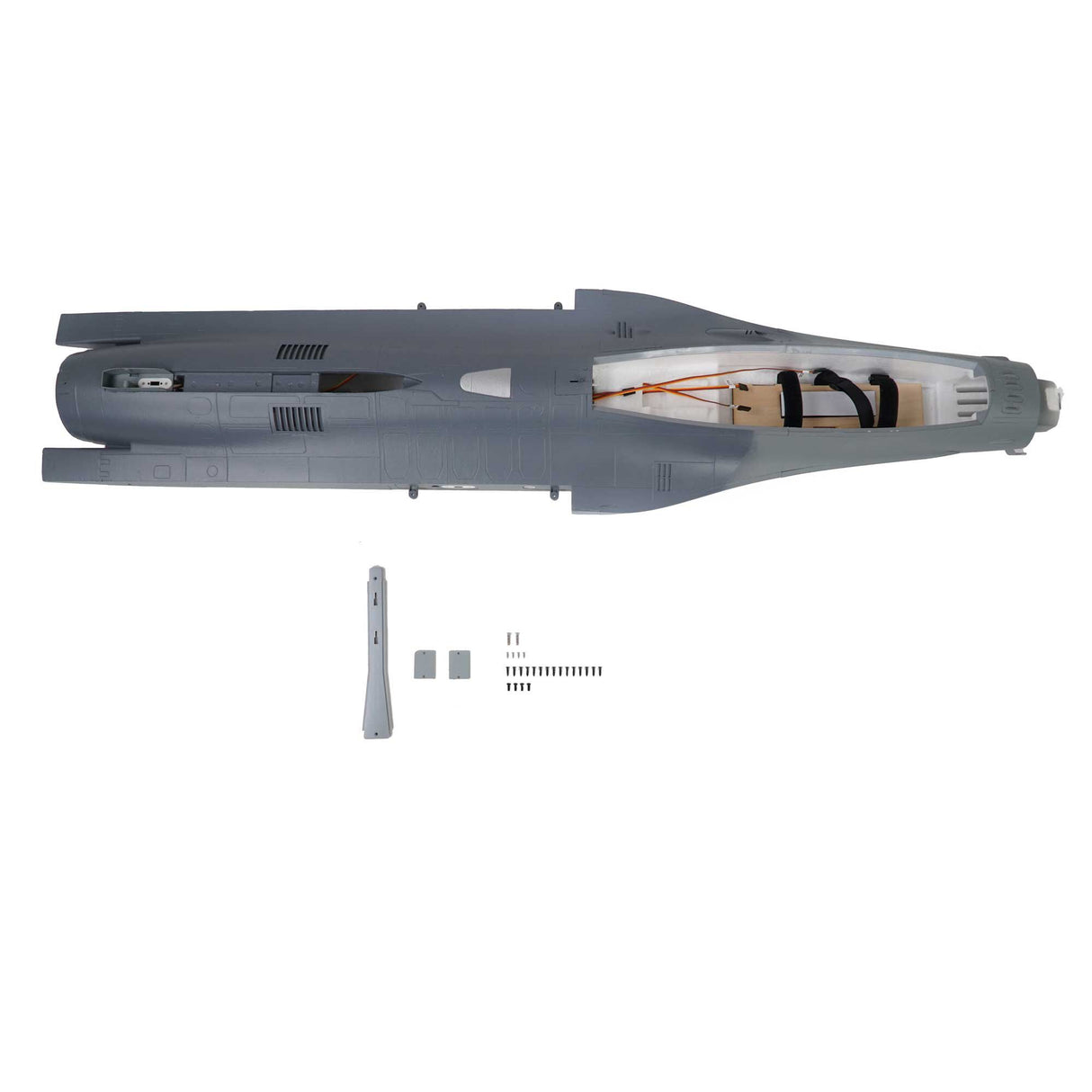 Fuselage: F-16 Falcon-Gray 80mm EDF-