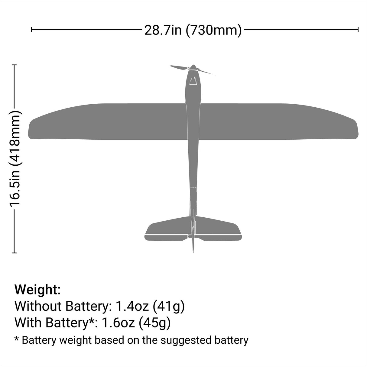 UMX Radian BNF Basic w/SAFE and AS3X
