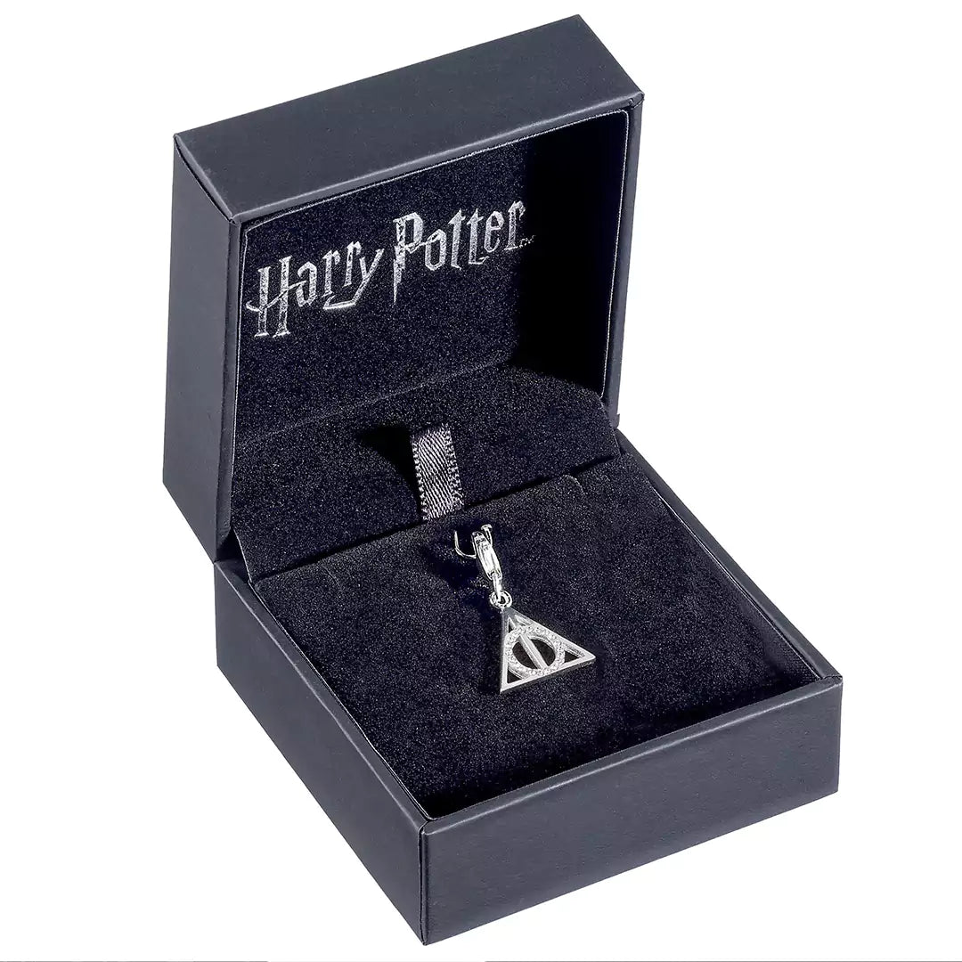 Deathly Hallows Clip on Charm with crystals
