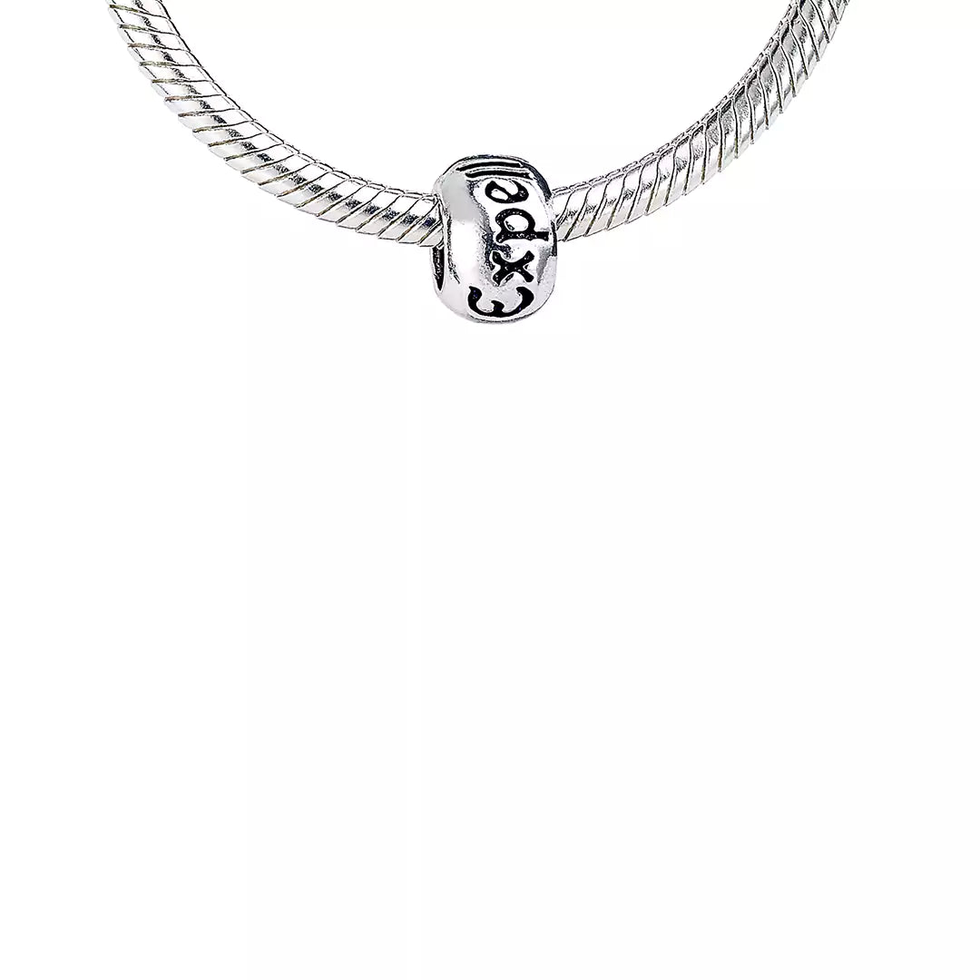 Sterling Silver Spell Bead - Expelliarmus - Harry Potter