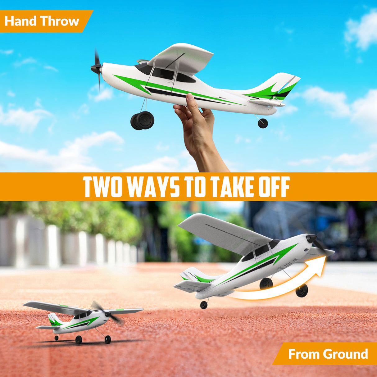 Trainstar Mini 3CH Gyro 400mm RTF Green