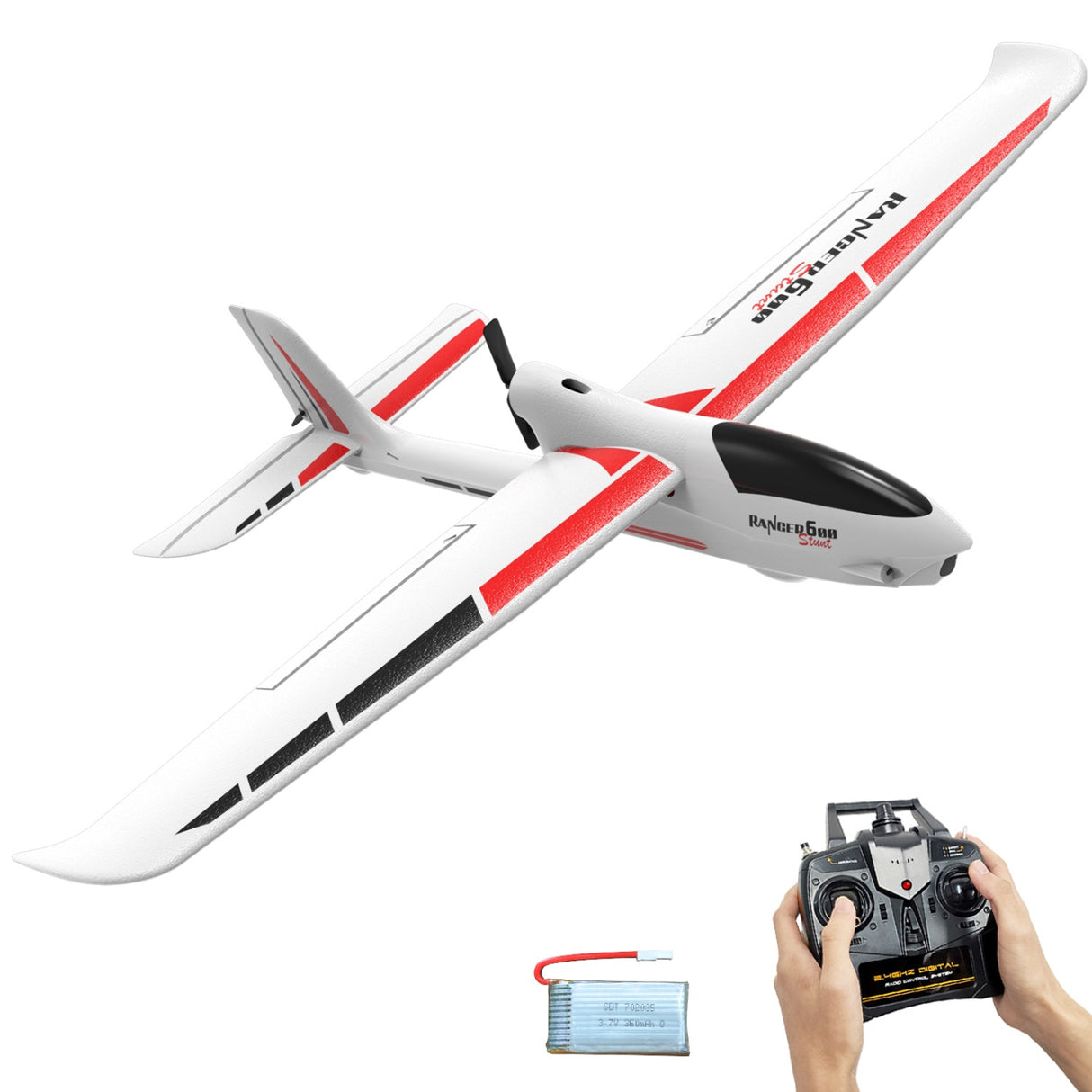 Ranger 600 4CH Gyro 600mm RTF White