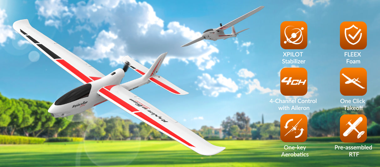 Ranger 600 4CH Gyro 600mm RTF White