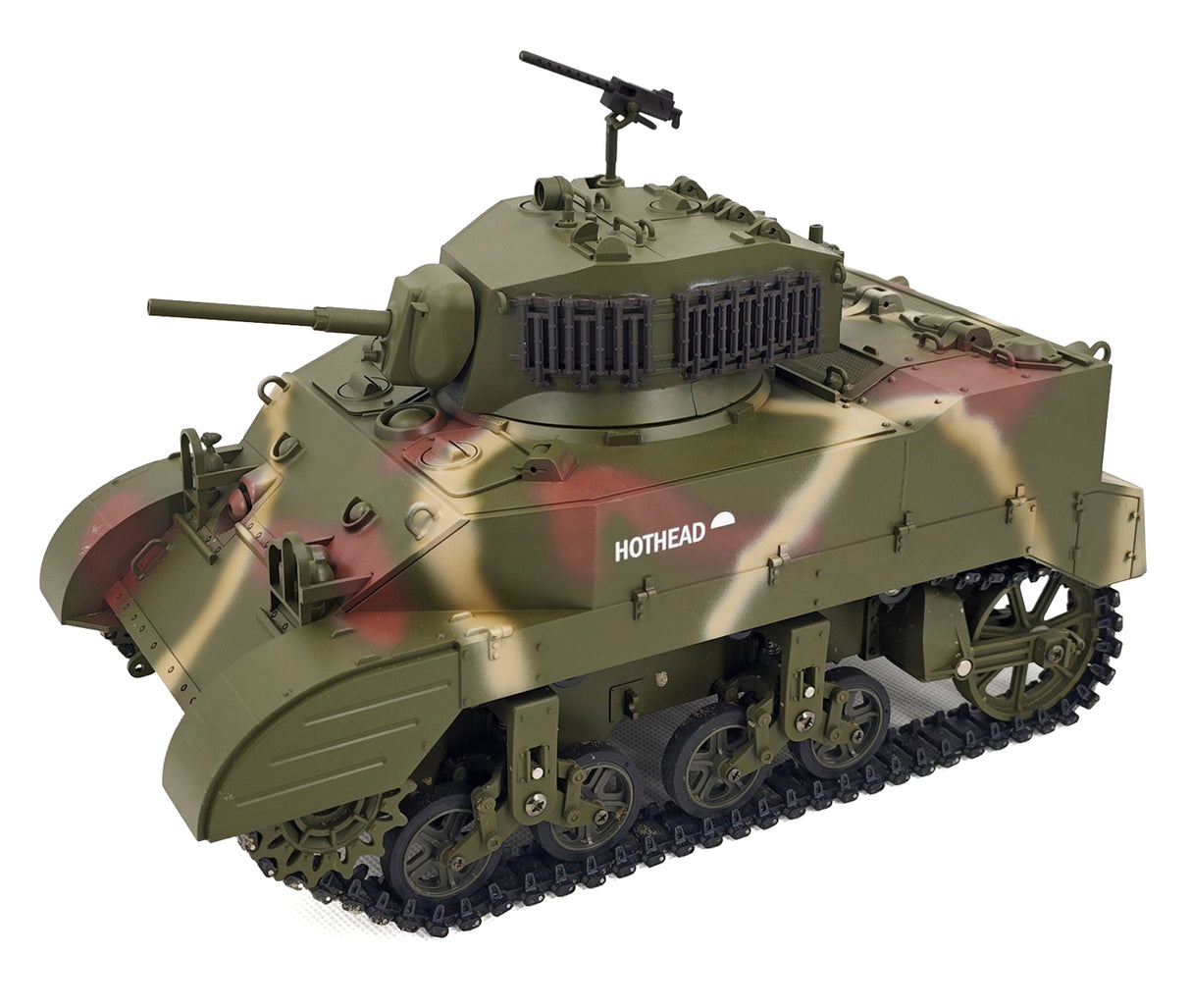 M5A1 Stuart RC Tank 1/16 Red