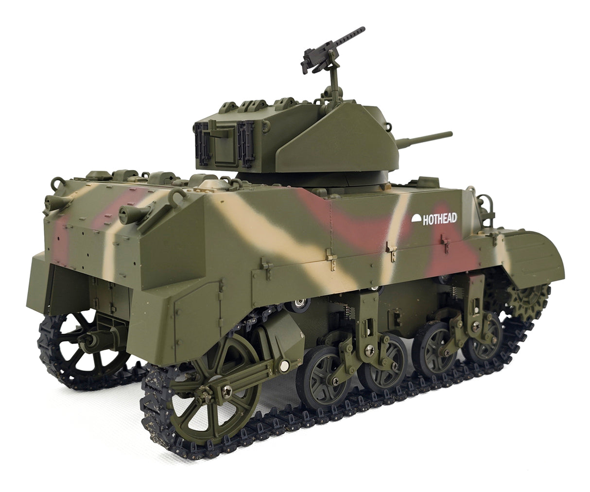 M5A1 Stuart RC Tank 1/16 Red