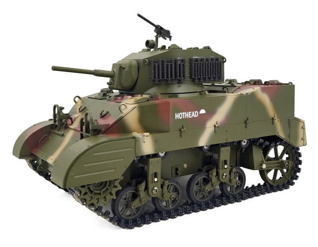 M5A1 Stuart RC Tank 1/16 Red