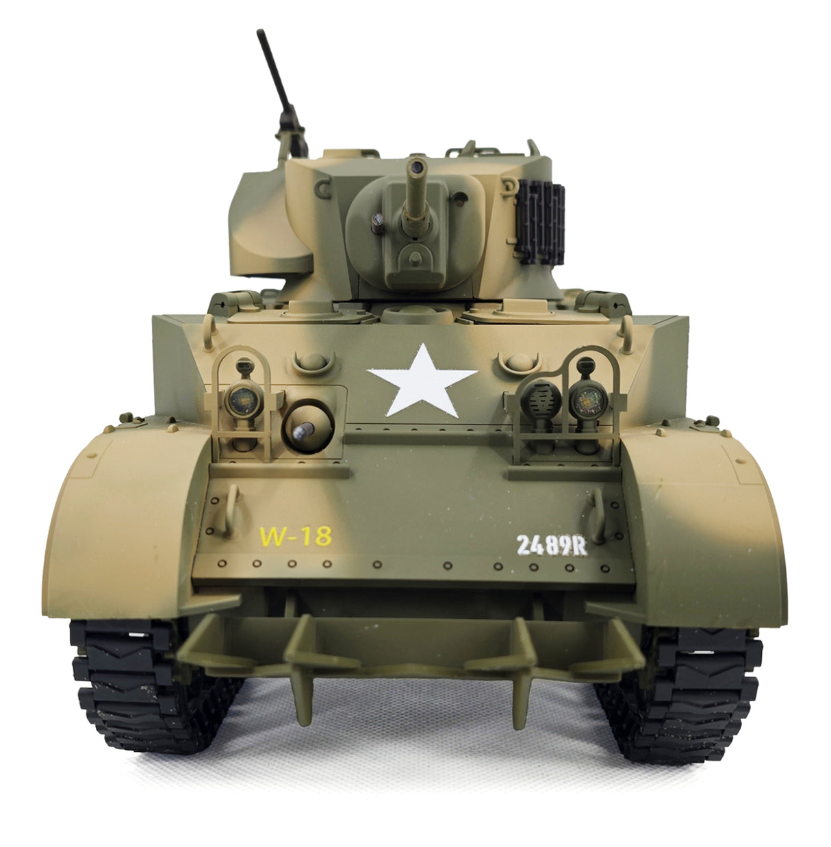 M5A1 Stuart RC Tank 1/16 Yellow