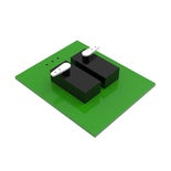 Receiver 2217 4CH w. Gyro & Servos