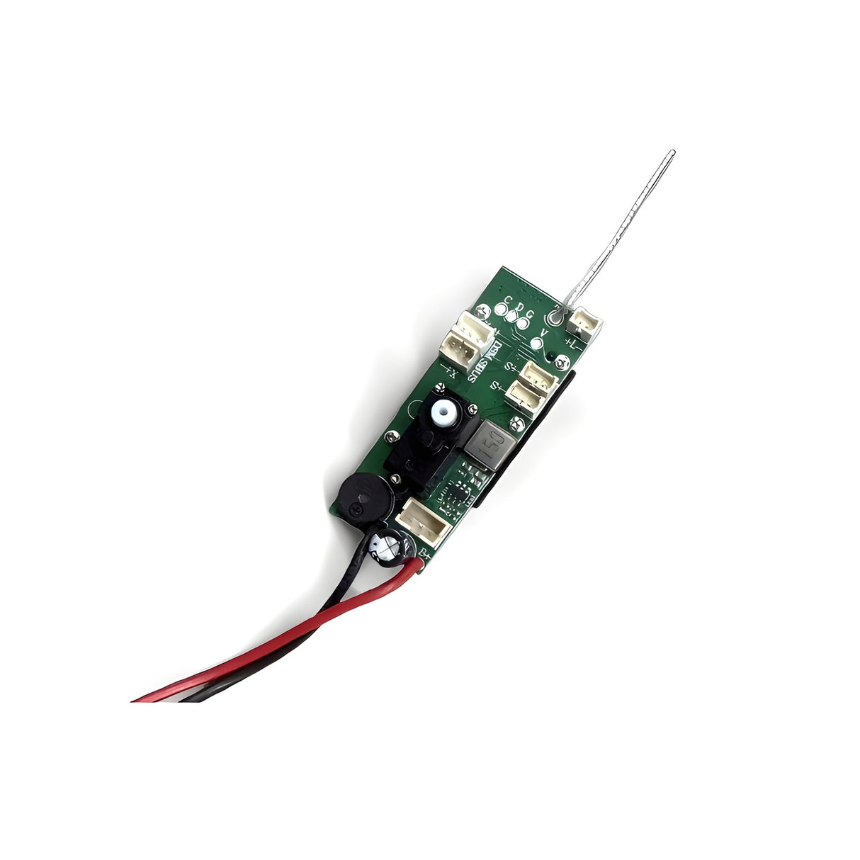Receiver 4CH w. Gyro & Servos F16 BL 400mm