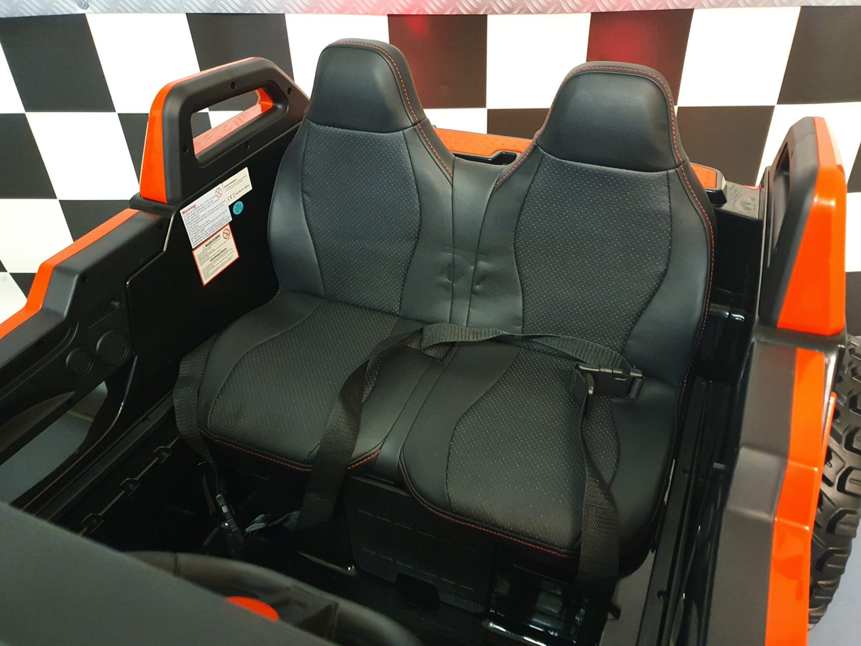 Power Buggy 24 volts, 4 wheel drive with RC for 2 children red