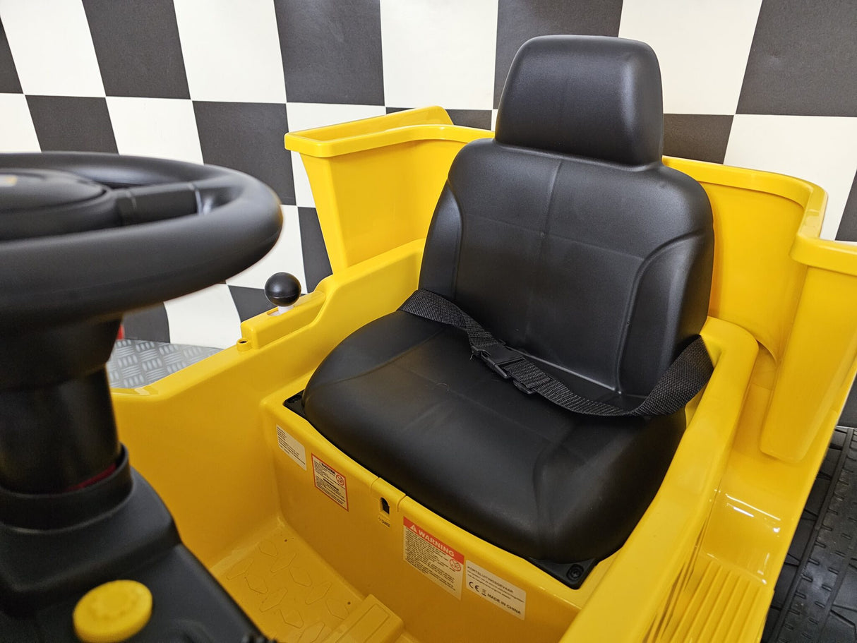 Caterpillar children's dump truck 12 volts