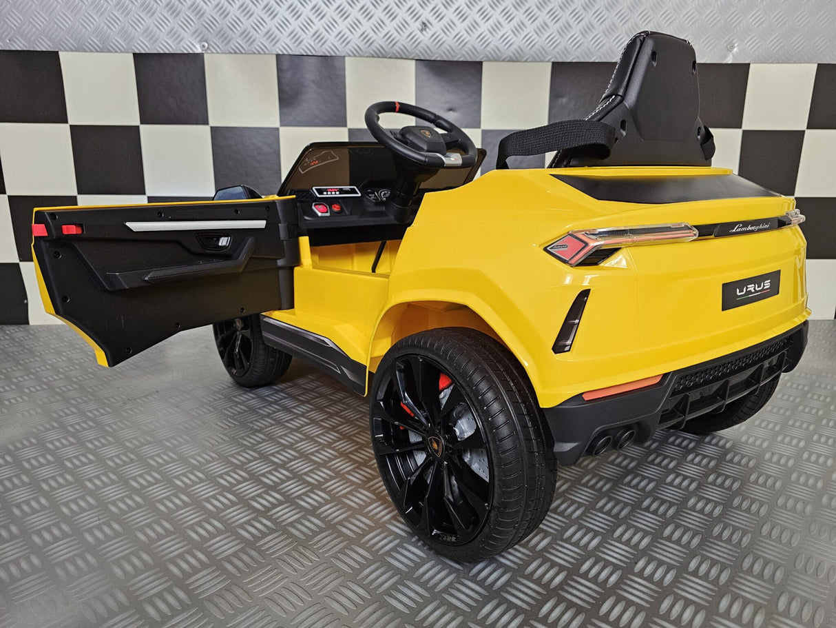 Electric children's car Lamborghini Urus 12 volt yellow