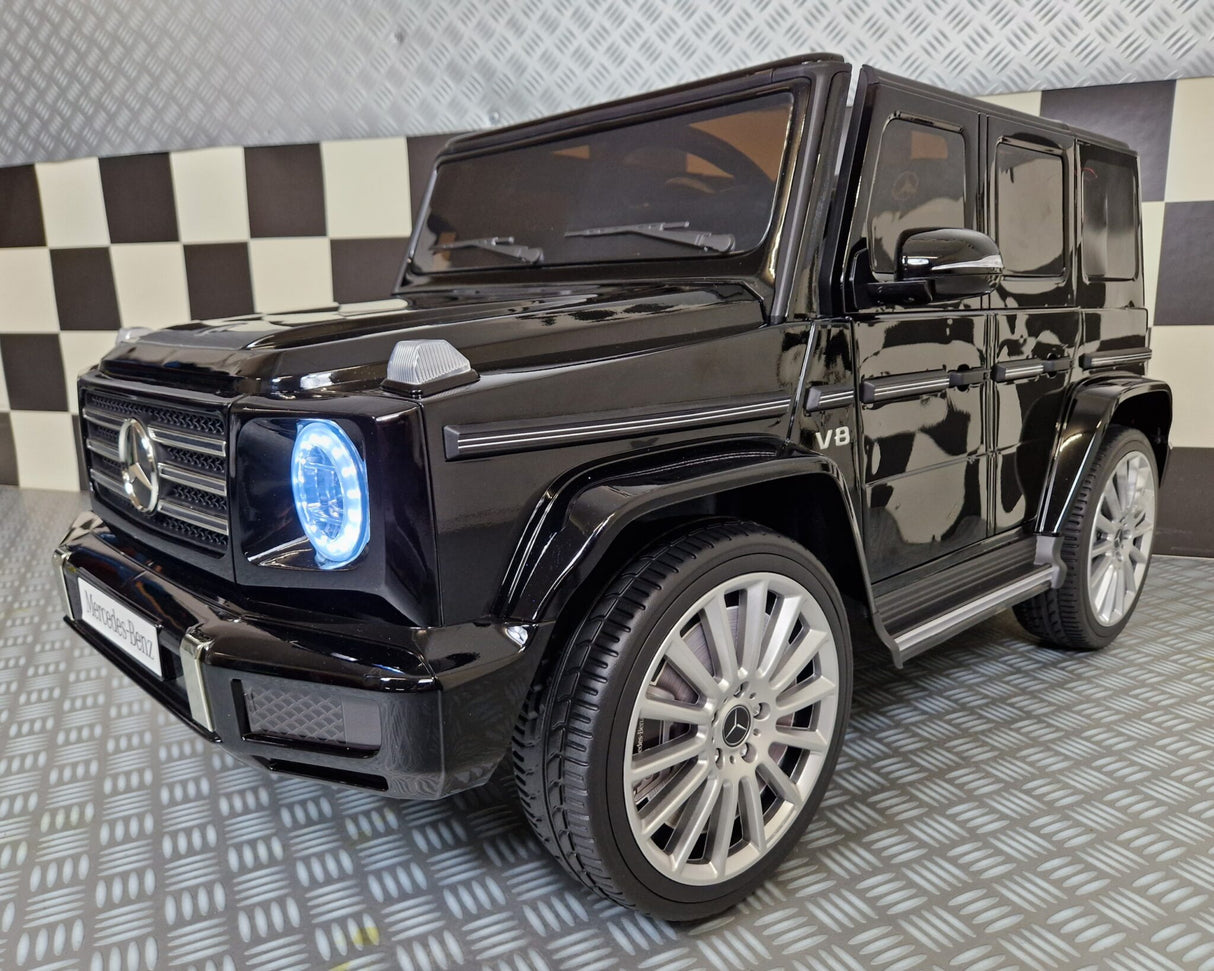 Electric children's car Mercedes G500 metallic black