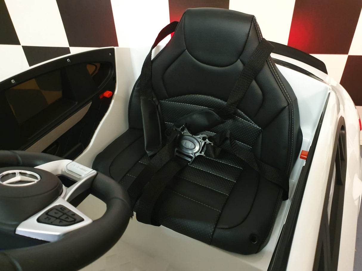 Children's car Mercedes GLC 63 AMG 1 person metallic black