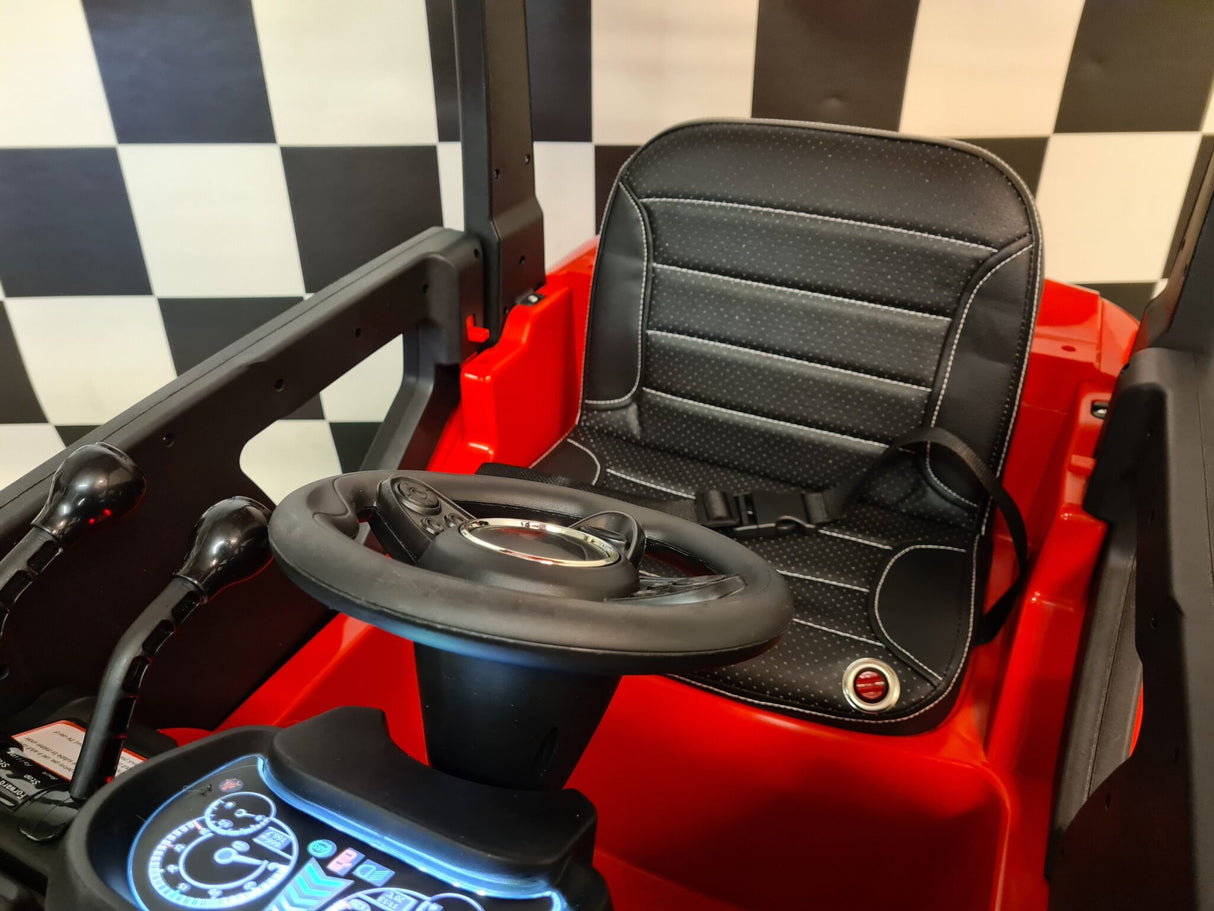 Children heftruck with remote control red