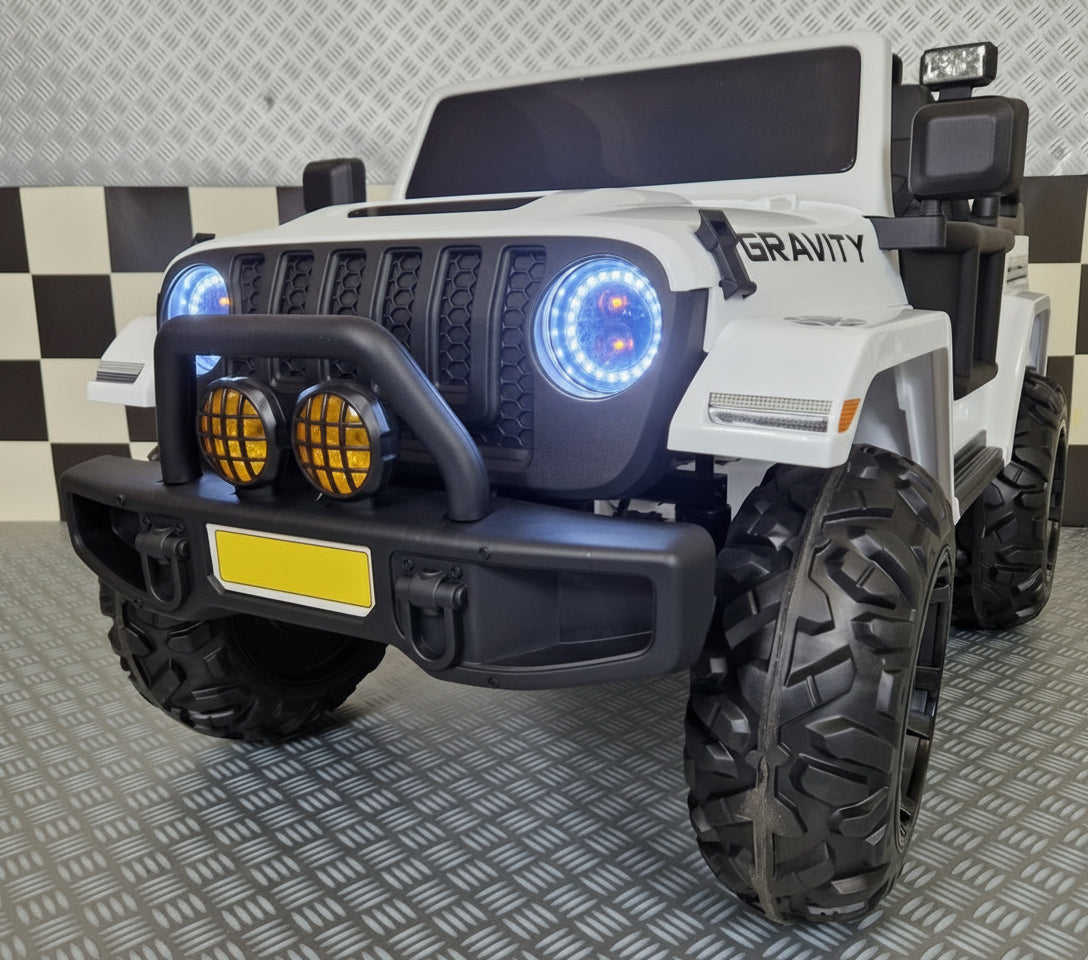 Kids jeep Gravity 12 volts 2 persons