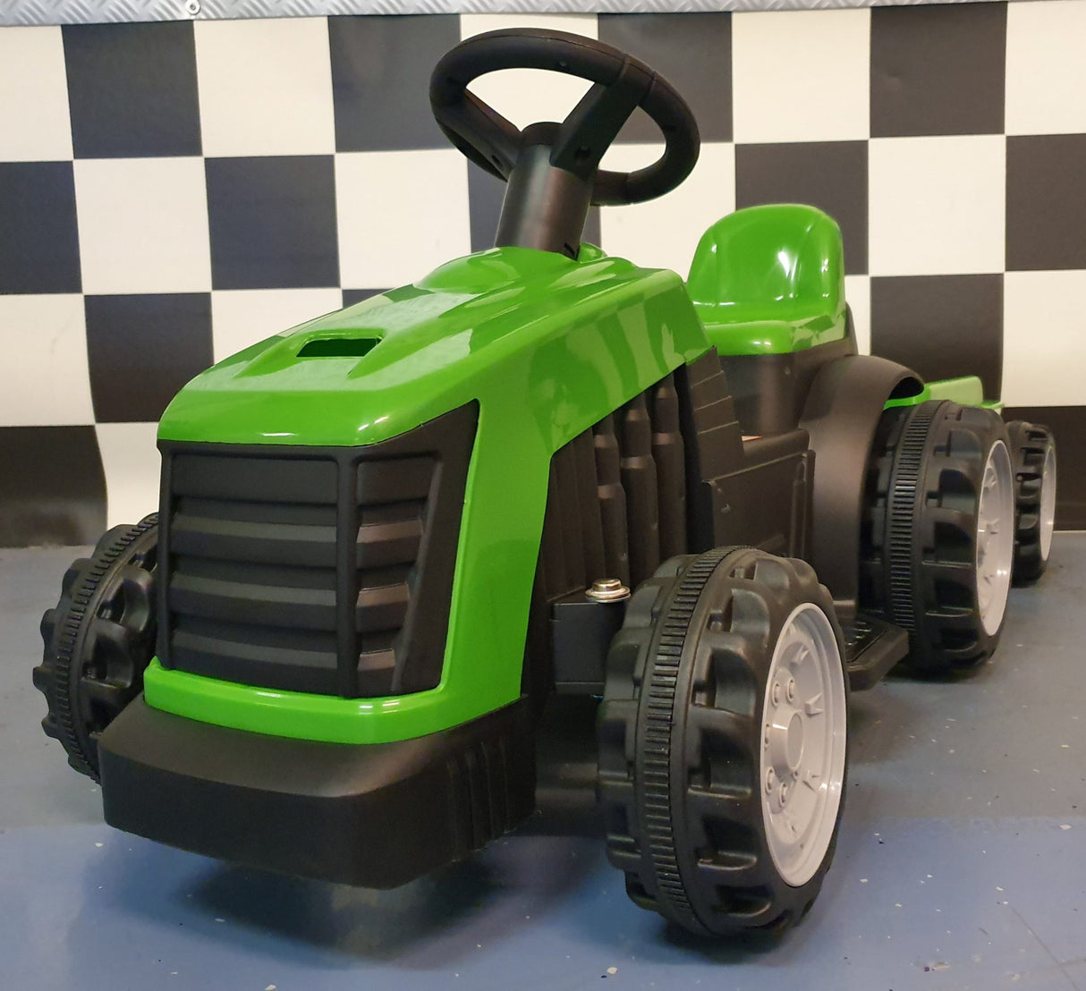 Elektrisk børnetraktor 6 volt grøn