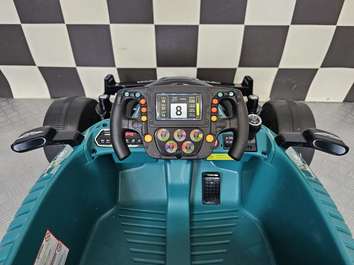 Aston Martin Formula 1 children's car 24 volts