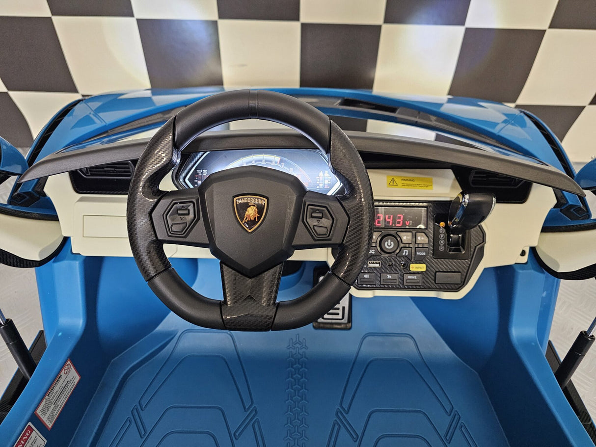 Børnebil Lamborghini Sian 2-personers 24 volt