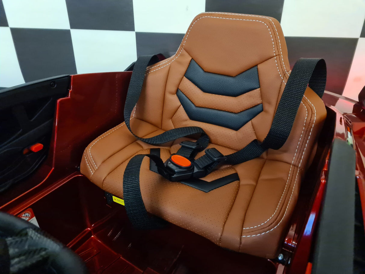 Battery Children car Lamborghini Sian 12 volts painting red