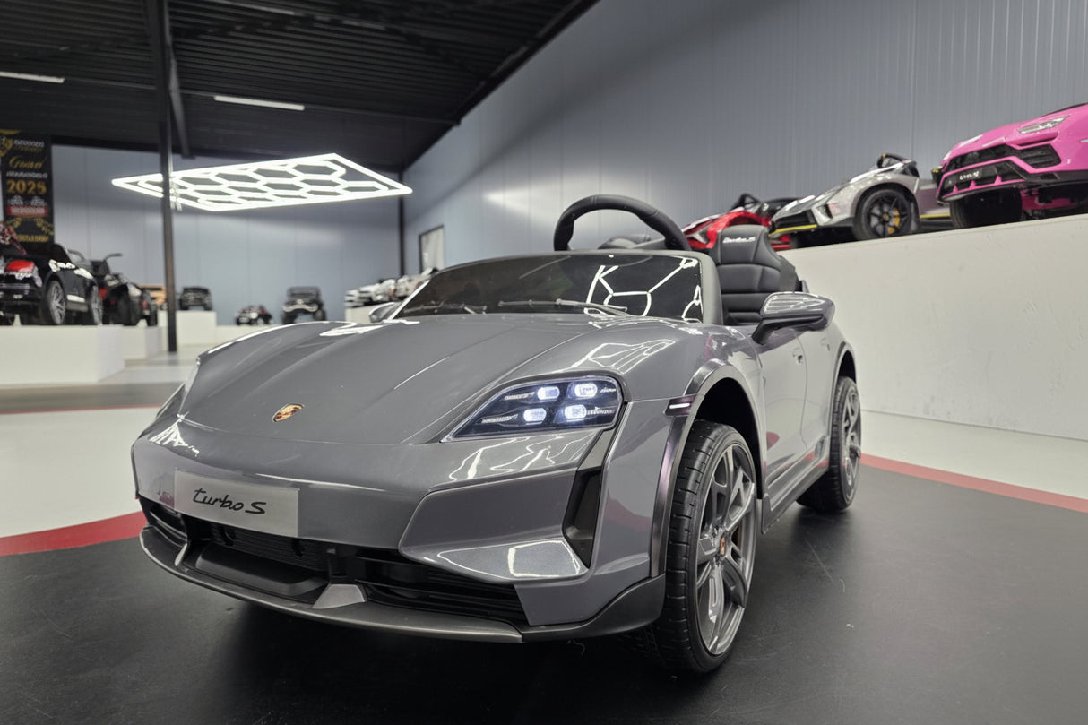 Børnebil Porsche Taycan 2-personers 24 volt