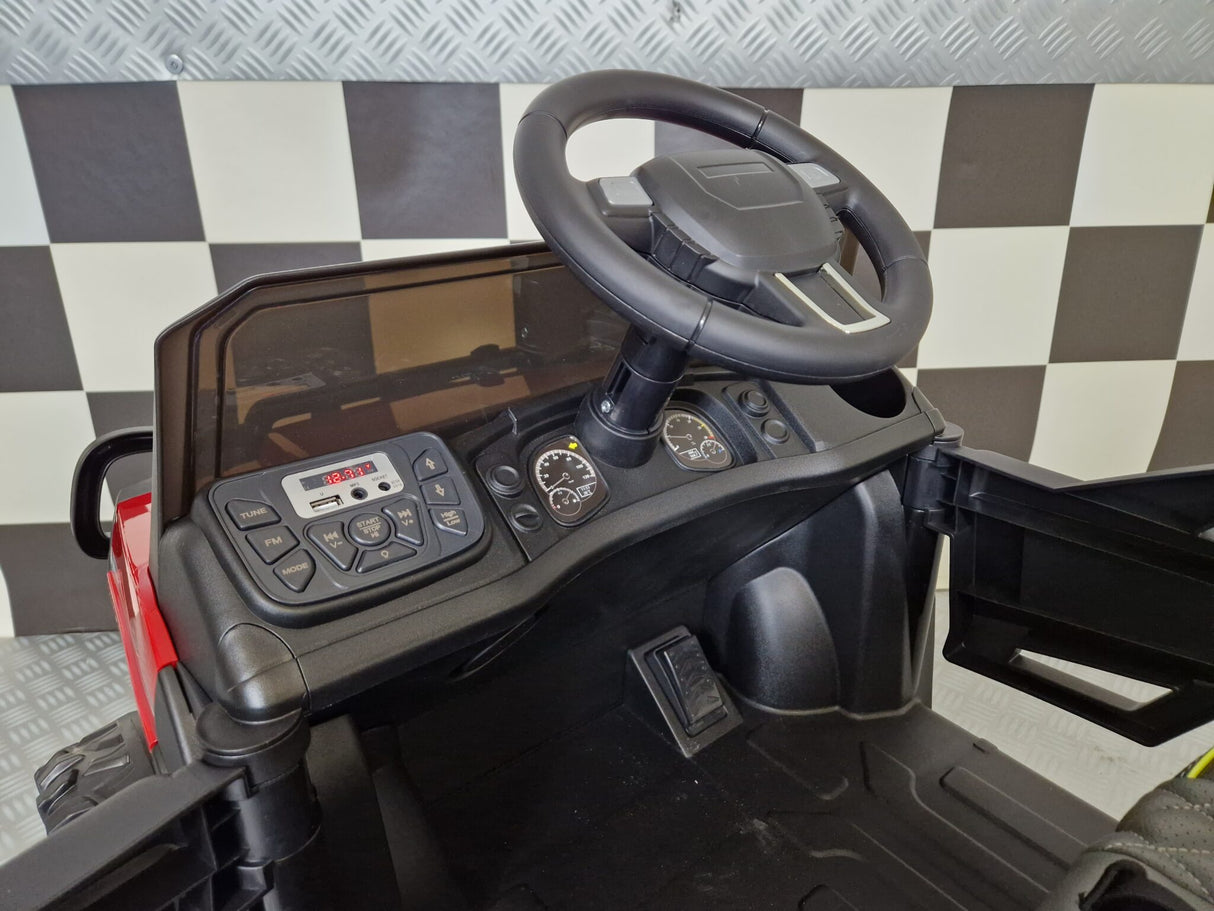 Electric Transporter 1 person red with RC