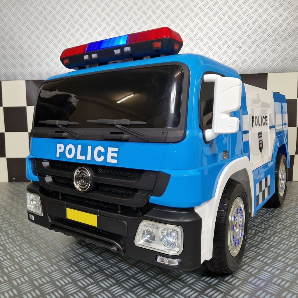 Electric police truck with RC
