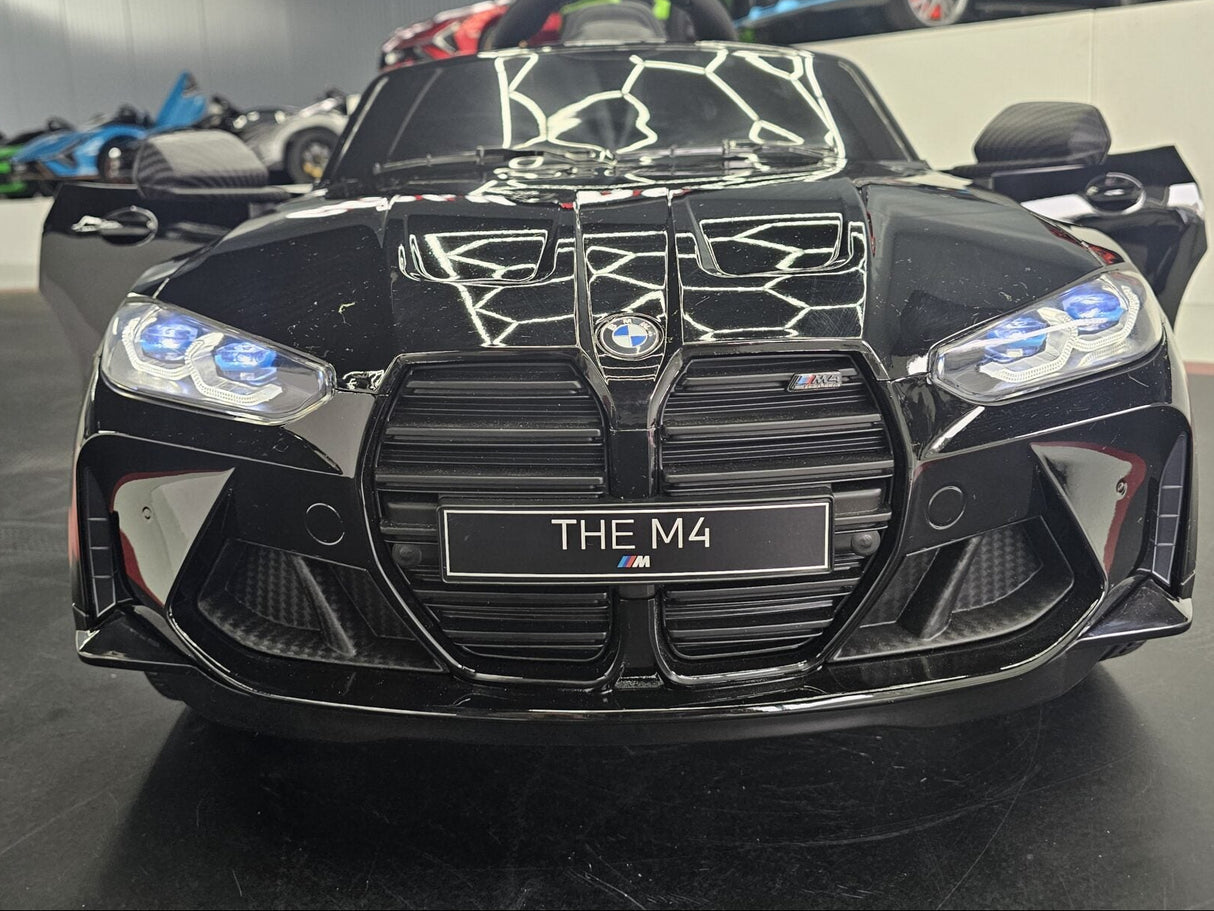 Electric children's car BMW M4 12 volt metallic black