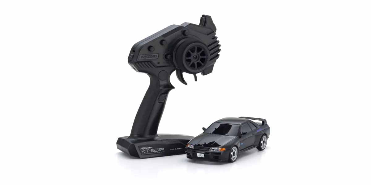 Kyosho Mini-Z AWD Nissan Skyline R32 Initial-D Black (MA020/KT531P)