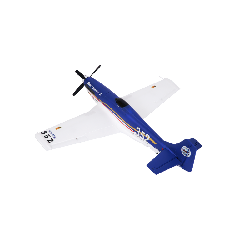 1/10 Plane 1100mm P51D Blue Thunder II PNP kit w/ reflex