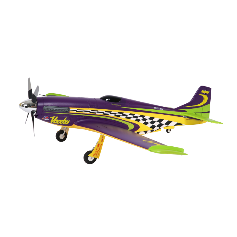 1/10 Plane 1100mm P51D Voodoo PNP kit w/ reflex