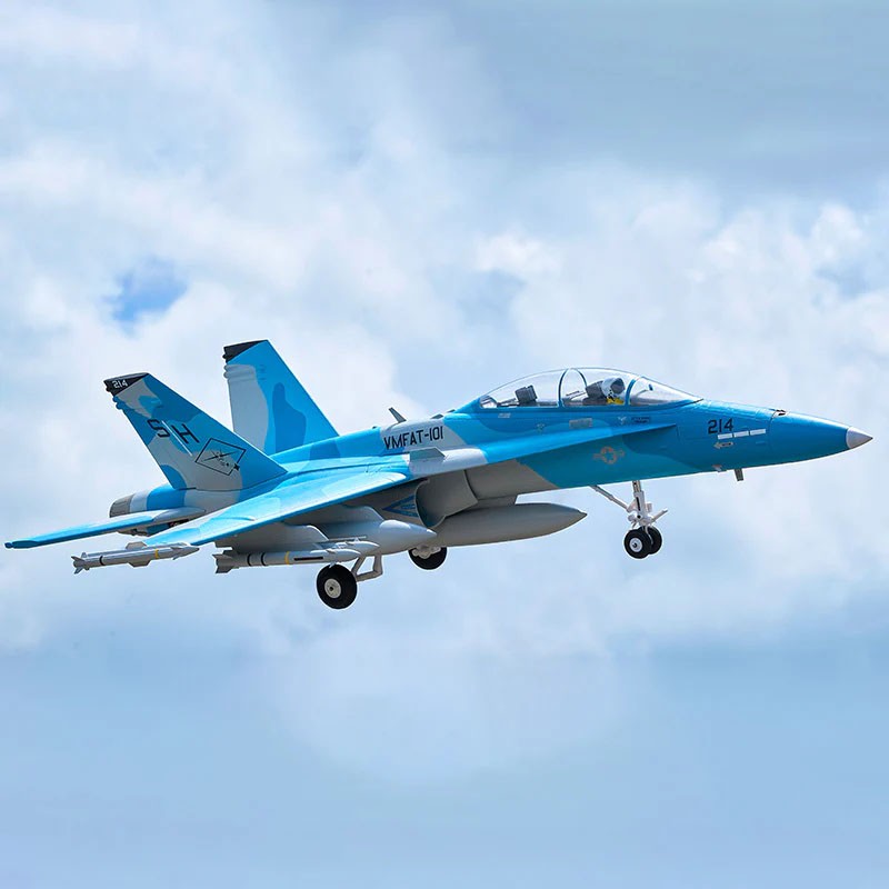 1/20 jet 64mm EDF F-18 (SIM) Hornet PNP kit