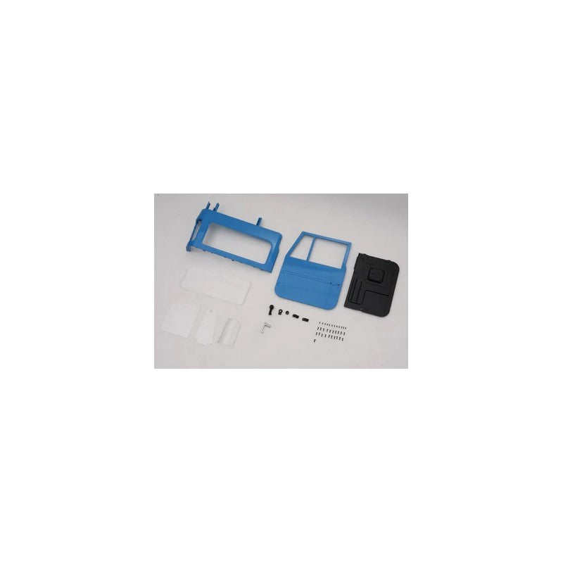 1/10 Toyota FJ40 - LEFT DOOR AND WINDOW (BLUE) V2