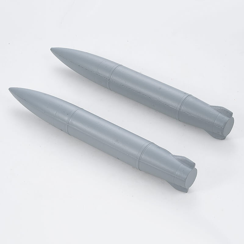 64mm F-16 2024 Version - 2 Oil Tank (Gray)