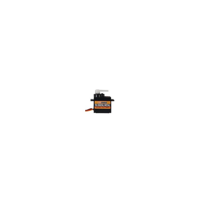 9g digital metal gear servo positive with 60mm wire (FMS9MGDP-0021)