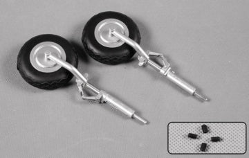 FMS SU118 - Main landing gear struts P51D (1400)