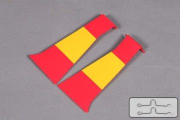 FMS SU135-RT - Outer Fairing door Red Tail P51D (1400)