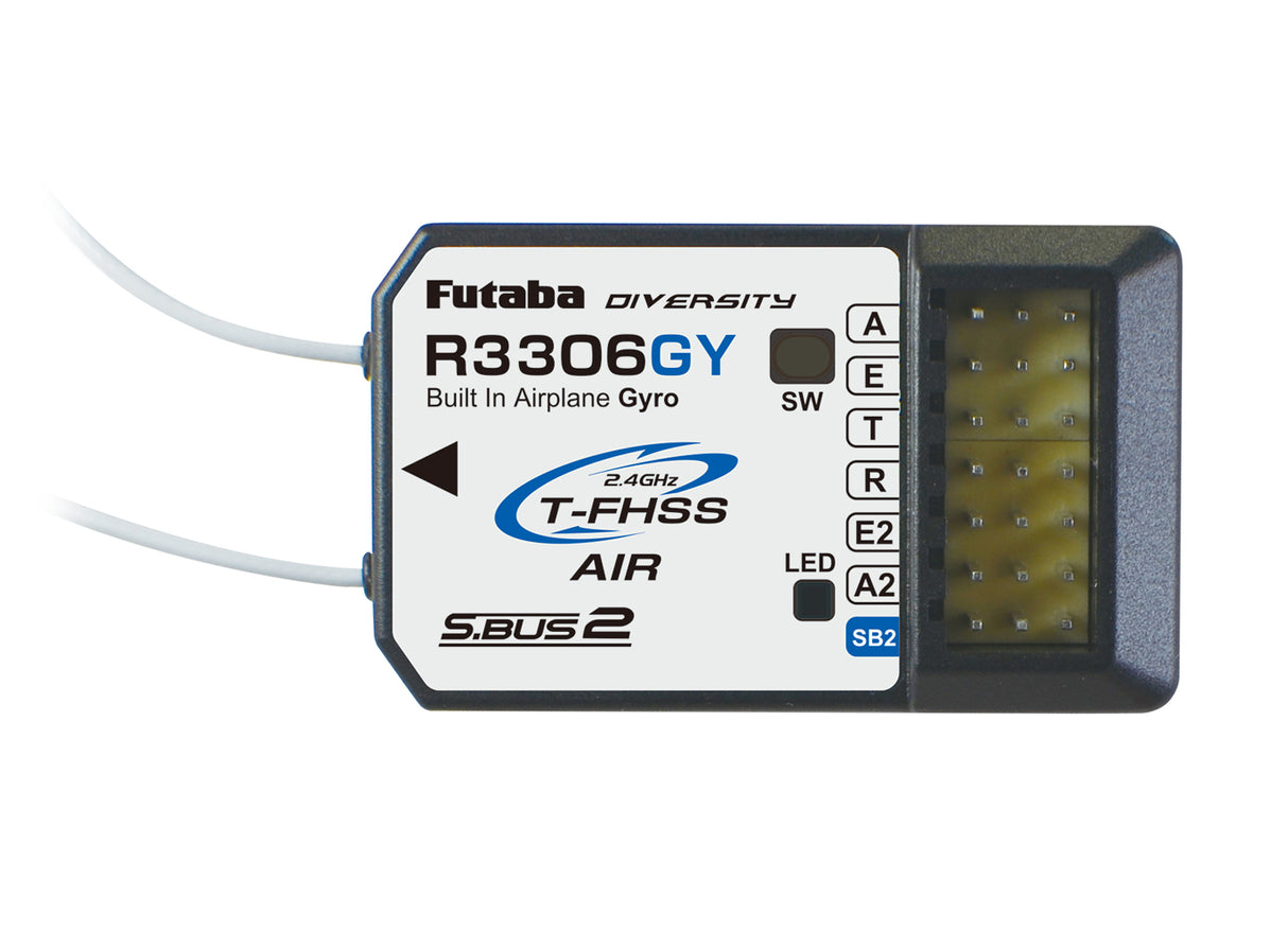 R3306GY Receiver 6CH T-FHSS Air with 6-Axis Gyro