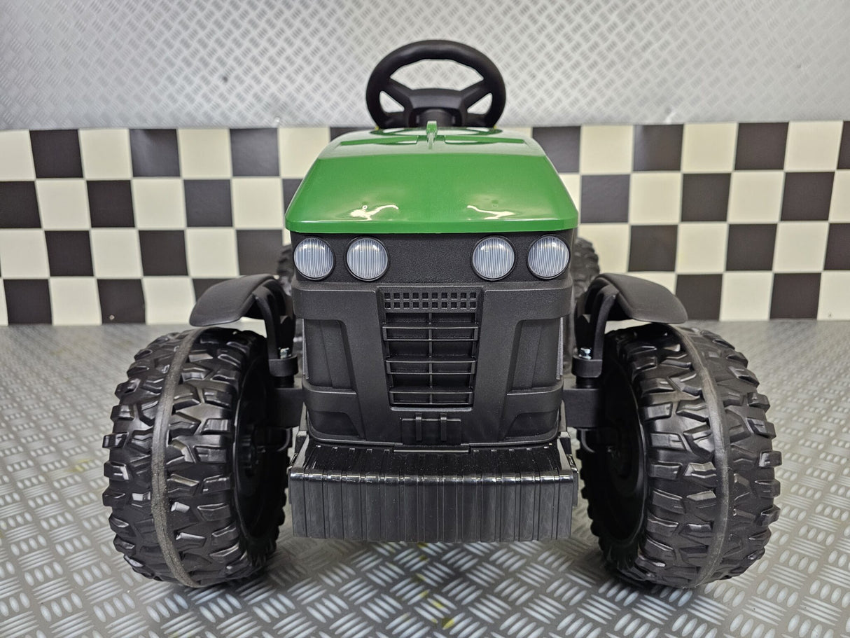 Children's tractor Farmer 12 volt green with RC